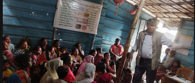 Women empowerment session with ragpicker community women in Delhi NCR